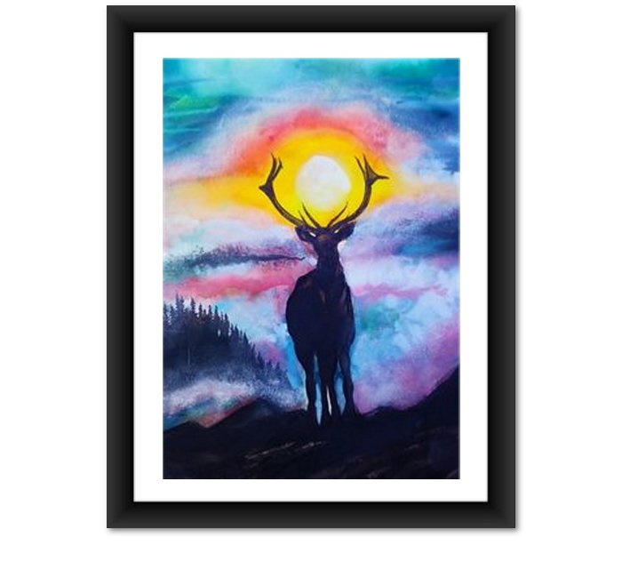 Moonlight Deer